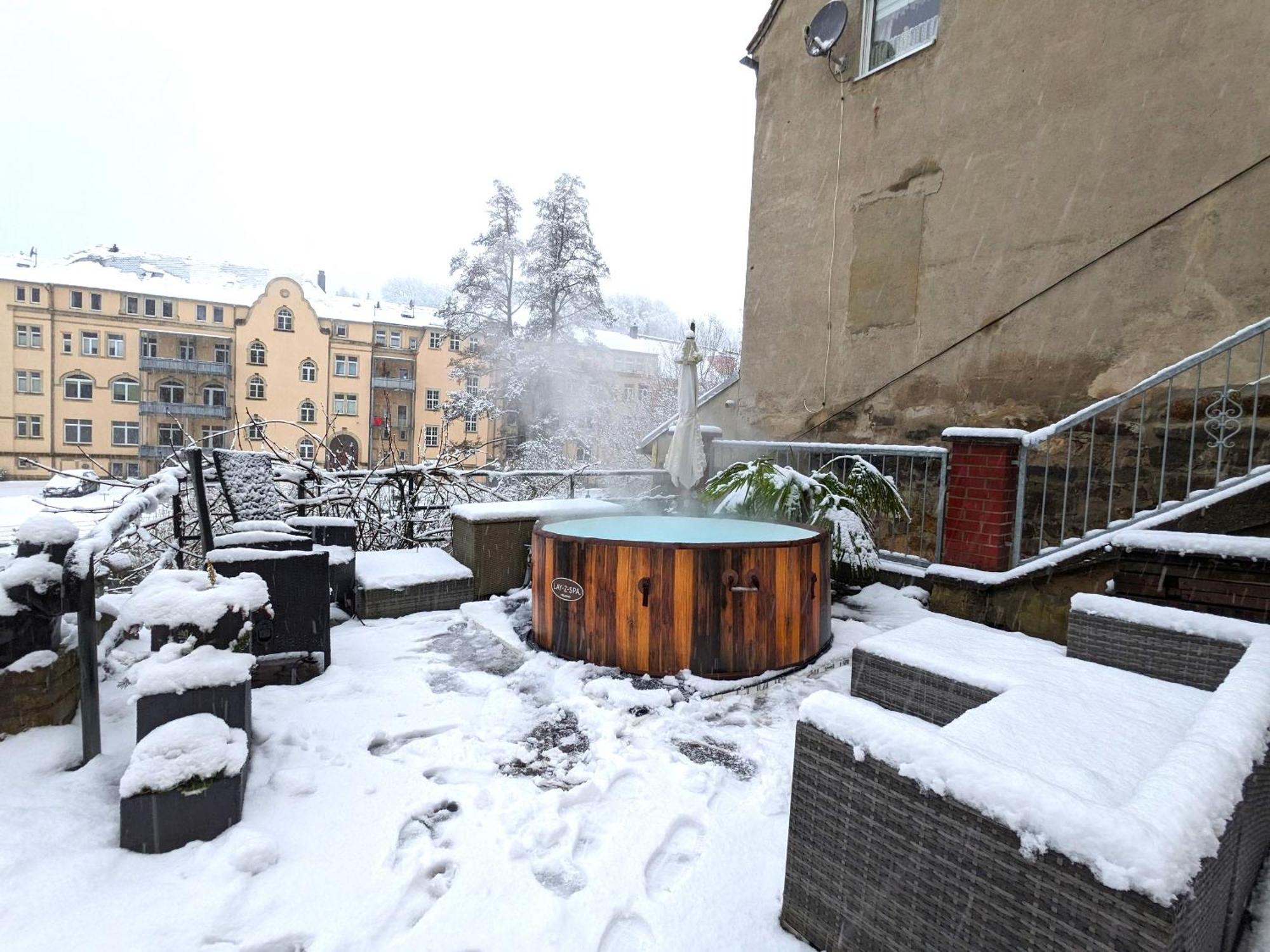 Hw2 - Urlaubsmagie - Sauna & Whirlpool Fuer Alle Sebnitz Bagian luar foto